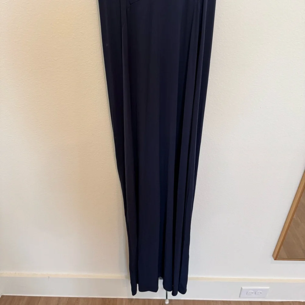 Raoul Issa Draped Stretch Jersey Formal Maxi Dress - Picture 9 of 11